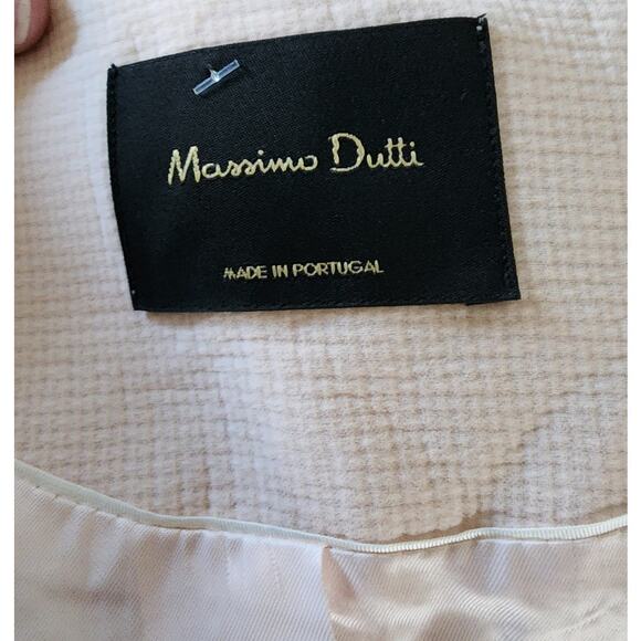 Massimo Dutti Pale Pink Zip Front Blazer, US Size M, NWT - Picture 5 of 8